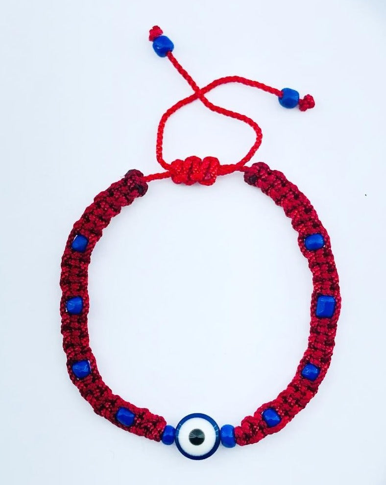 Brazaletes Ojo turco Azul Grande