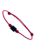 Brazalete Azabache Puño cuadrado