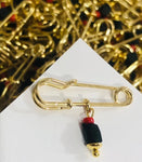 Azabache Baby pin diamantado imperdible proteccion