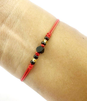 Azabache diamantado Negro y Dorado