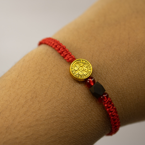 Brazalete San Benito con Azabache
