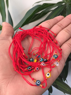 Brazalete ojo turco turquesa
