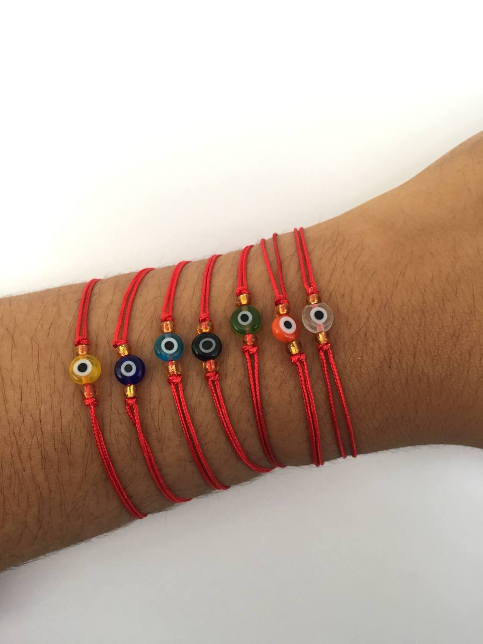Brazalete ojo turco turquesa